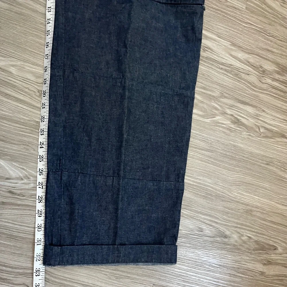 Karl Kani Jeans Mens 38x34 Baggy Indigo Denim Paneled Streetwear Pants Vintage